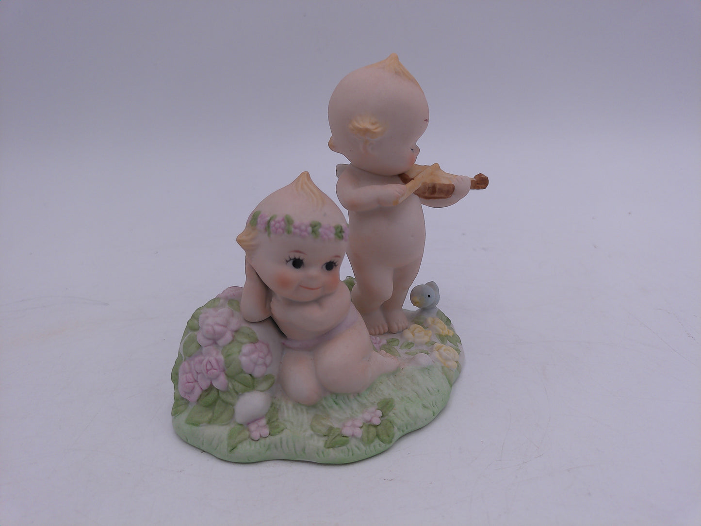 Kewpie Figurine (1985 Original) Jesco Playing Violin