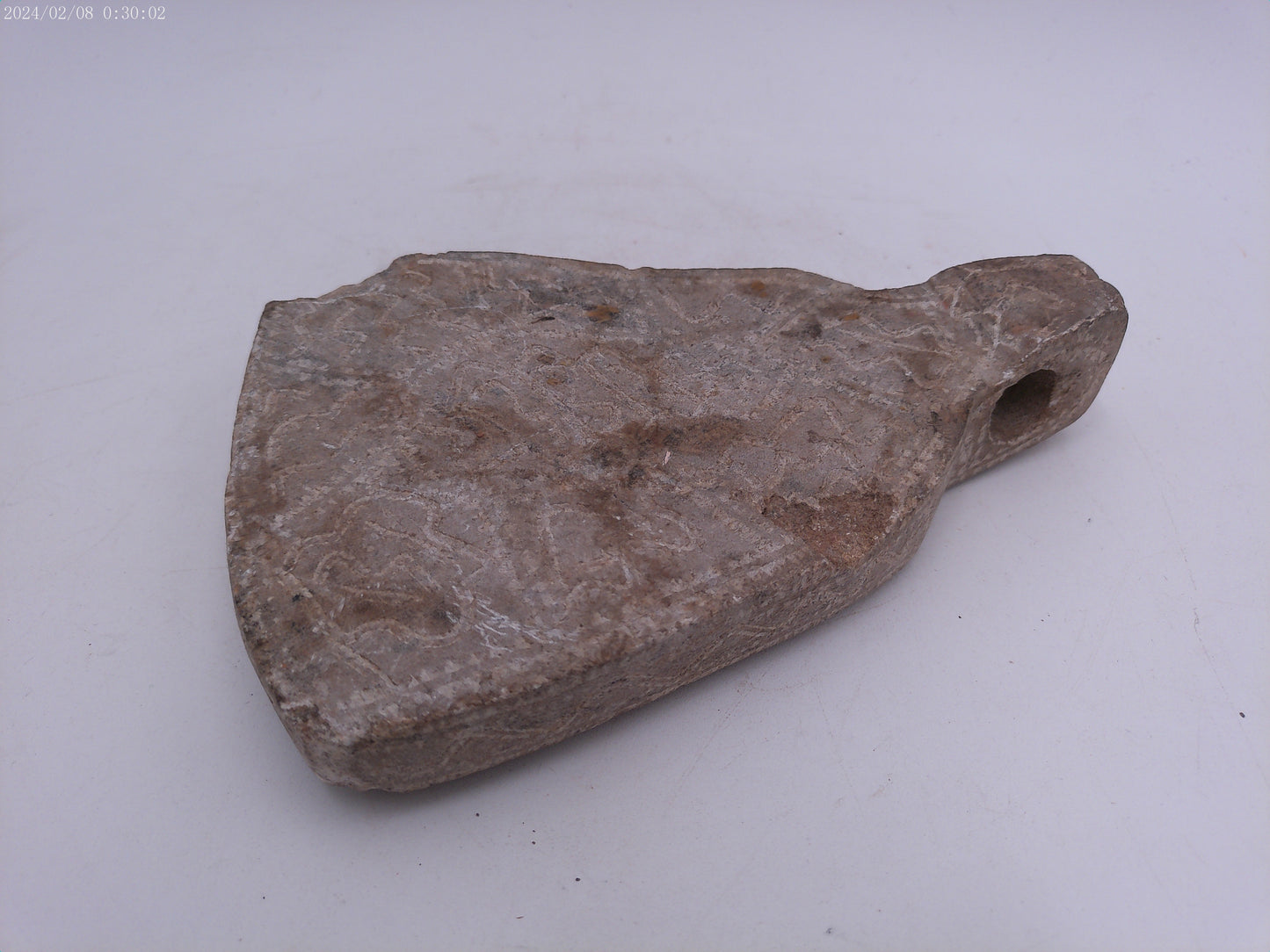 Ancient Stone Axe Rachet Head