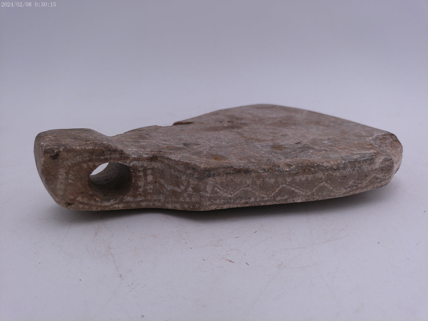 Ancient Stone Axe Rachet Head
