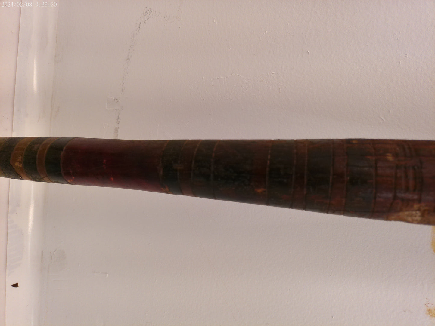 Hand Carved Aztec  Pinata Mexican Hand Painted Wooden Baseball Bat
