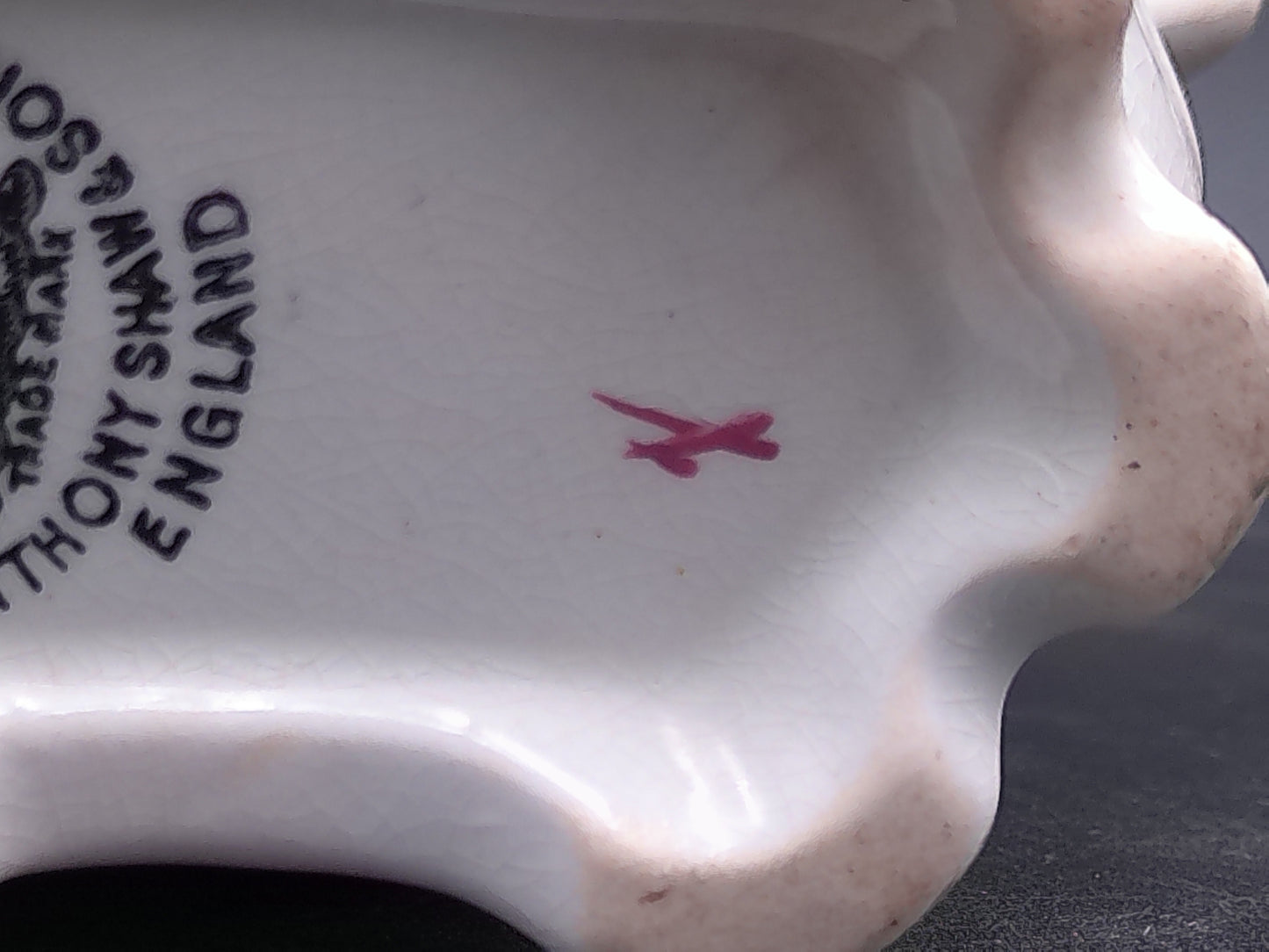 Grindley and Co. Royal Stone China Tea Leaf Gravy Boat Vintage