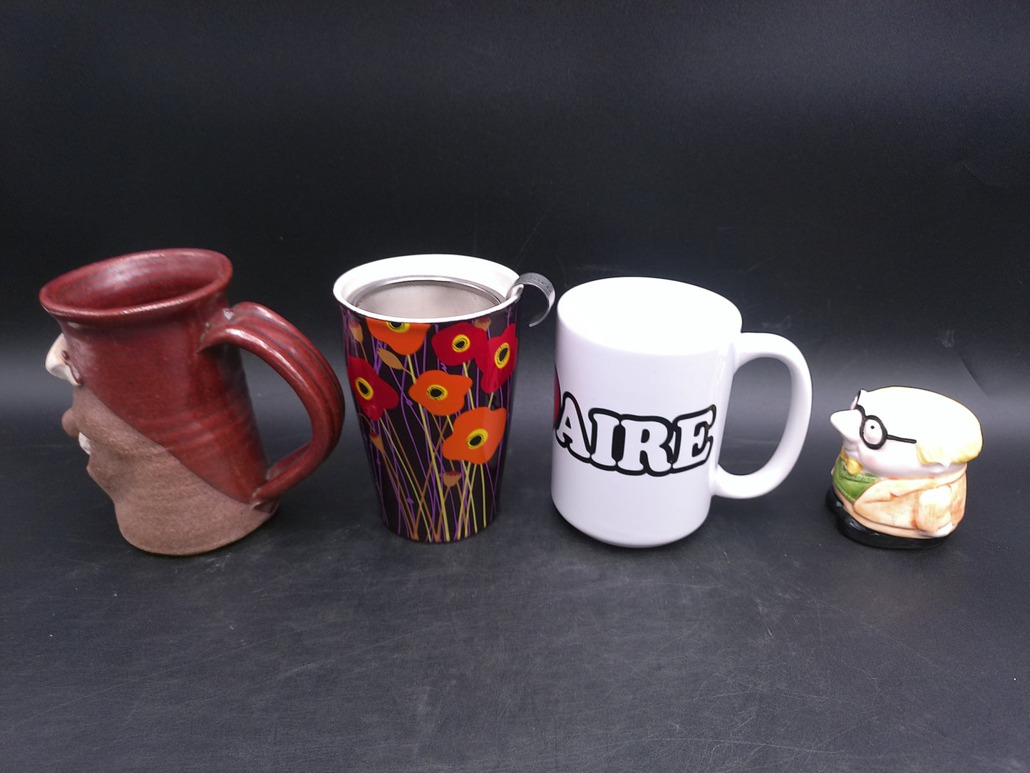 Coffee Tea cup Mug Vintage NY Golf set of 4 different cups