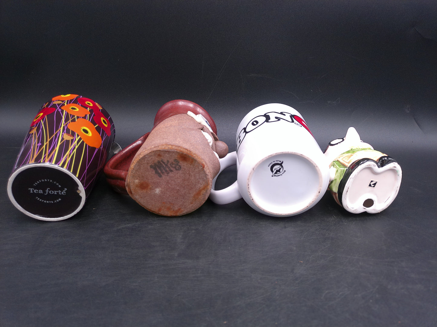 Coffee Tea cup Mug Vintage NY Golf set of 4 different cups