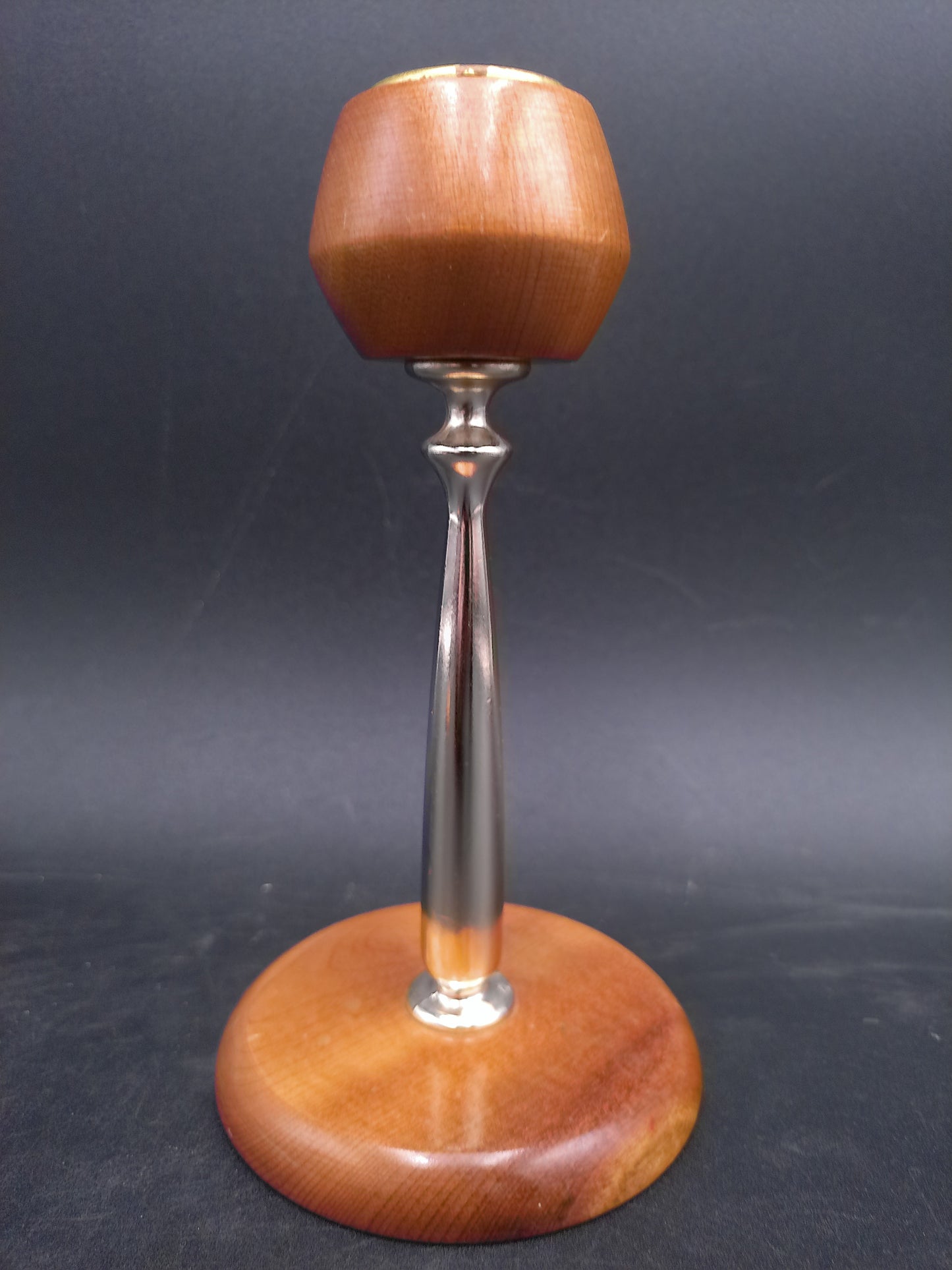 Myrtlewood Candle Holders  Made in Oregon