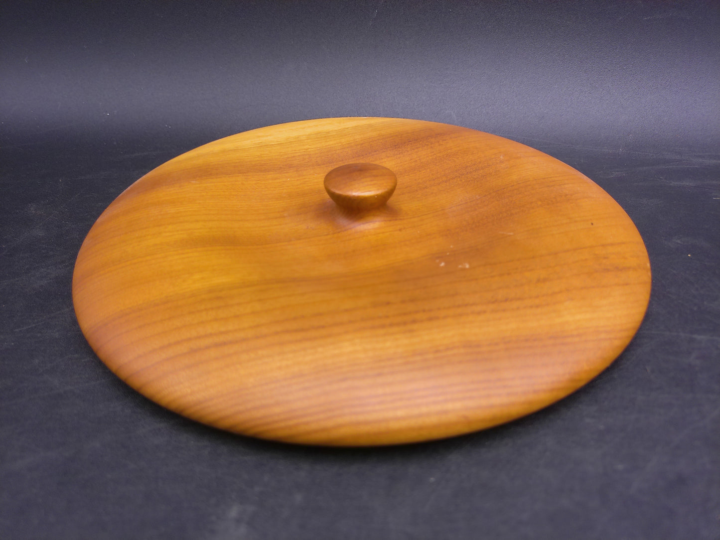 Myrtlewood Wooden Bowl  with Lid Hand Made in Oregon Vintage