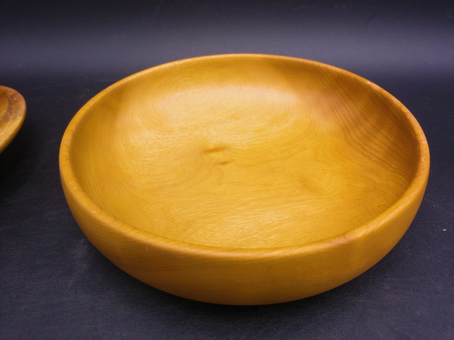 Myrtlewood Wooden Bowl  with Lid Hand Made in Oregon Vintage