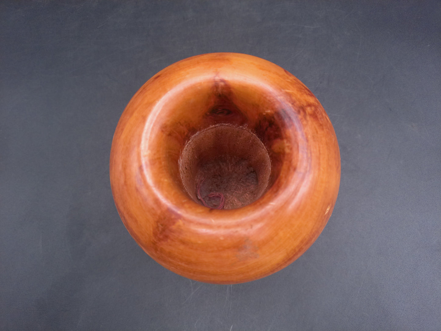 Wooden Vase Hand Made  Vintage