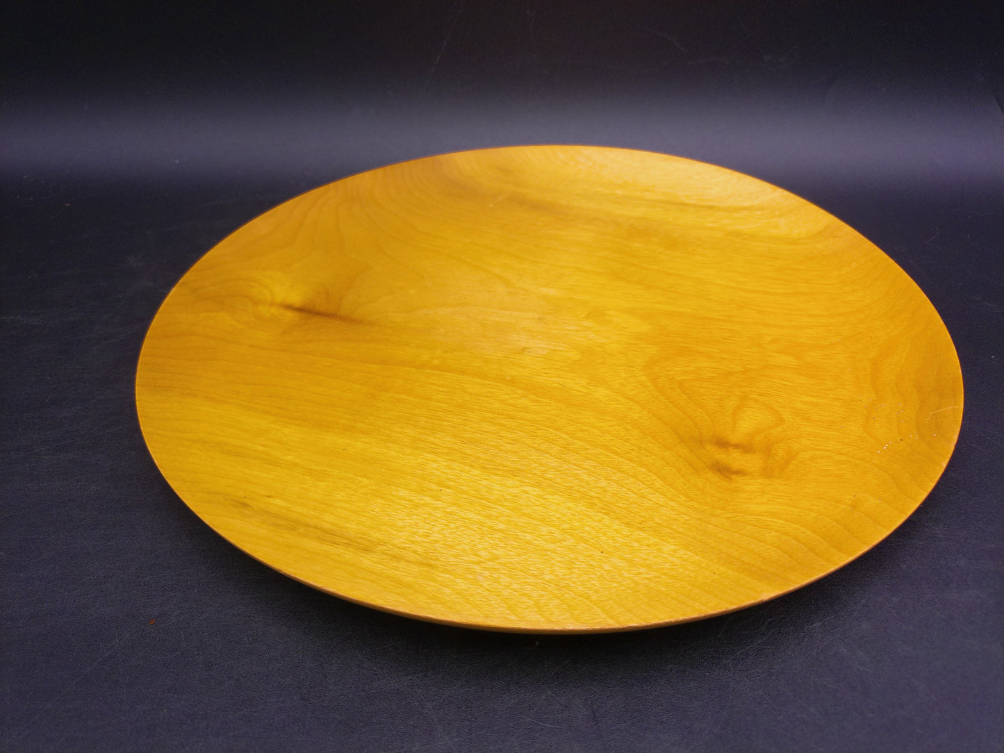 Myrtlewood Large Serving Plate Hand Made Vintage