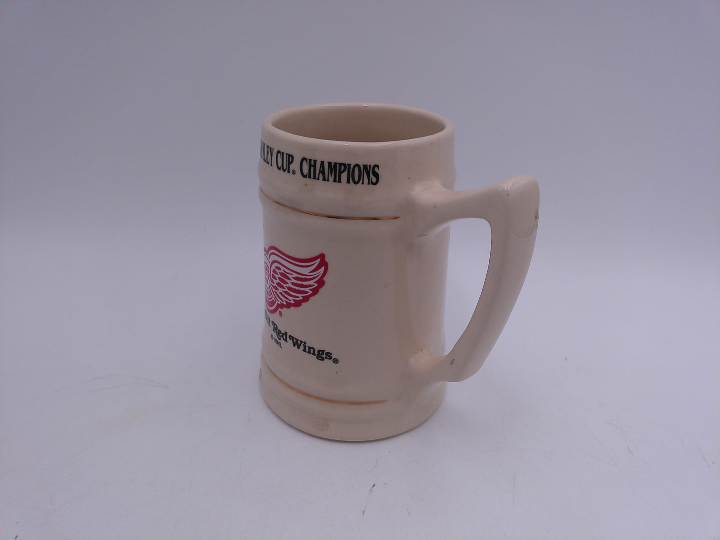Beer Stein Mug Detroit Red Wings  Hockey 1997 Stanley Cup Champions NHL