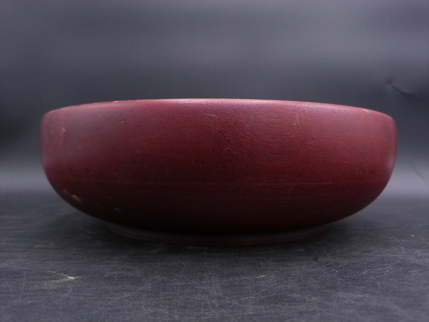 Wood Turned Mahaogany Bowl