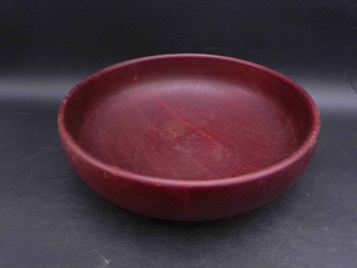 Wood Turned Mahaogany Bowl