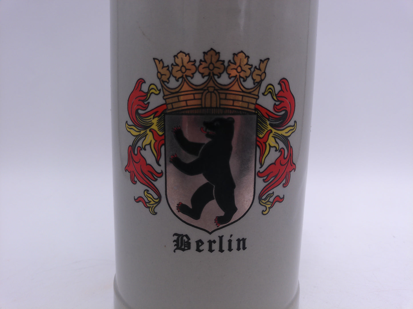 Beer Stein Mug Vintage  Coat of Arms Of Berlin Germany