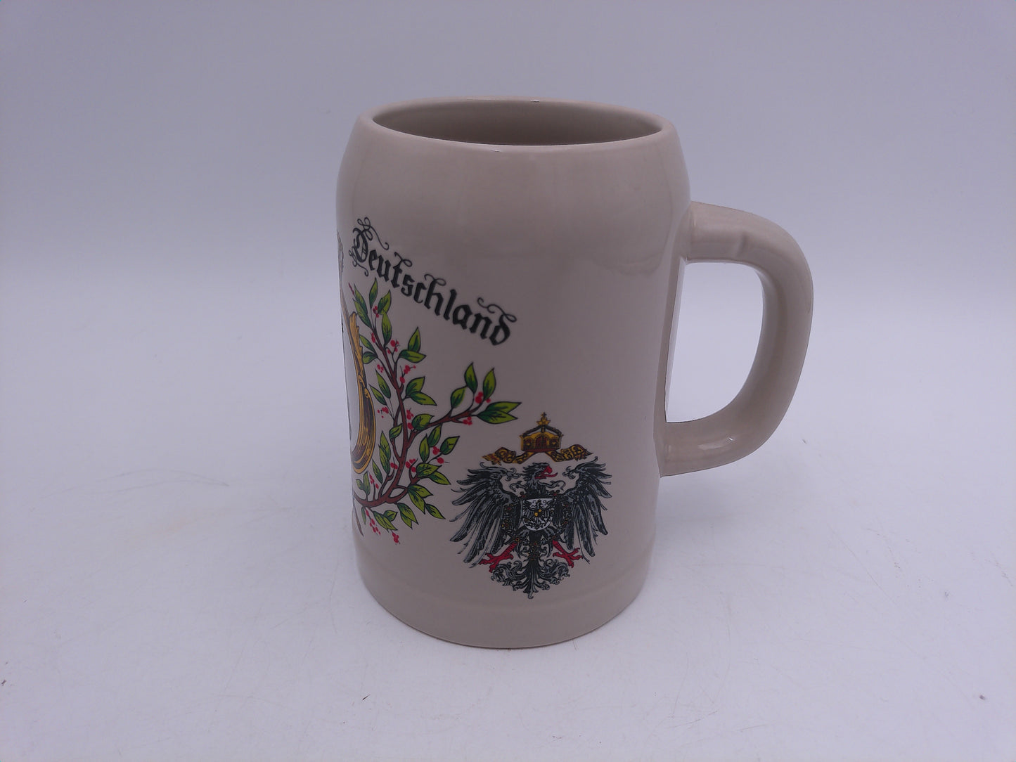 Beer Stein Mug Vintage Deutschland German  Bear Crest Design Vintage