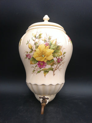 J. W. Co. JW Co Royal Winton Wall Mount Wine Water Spout Ceramic  Rare