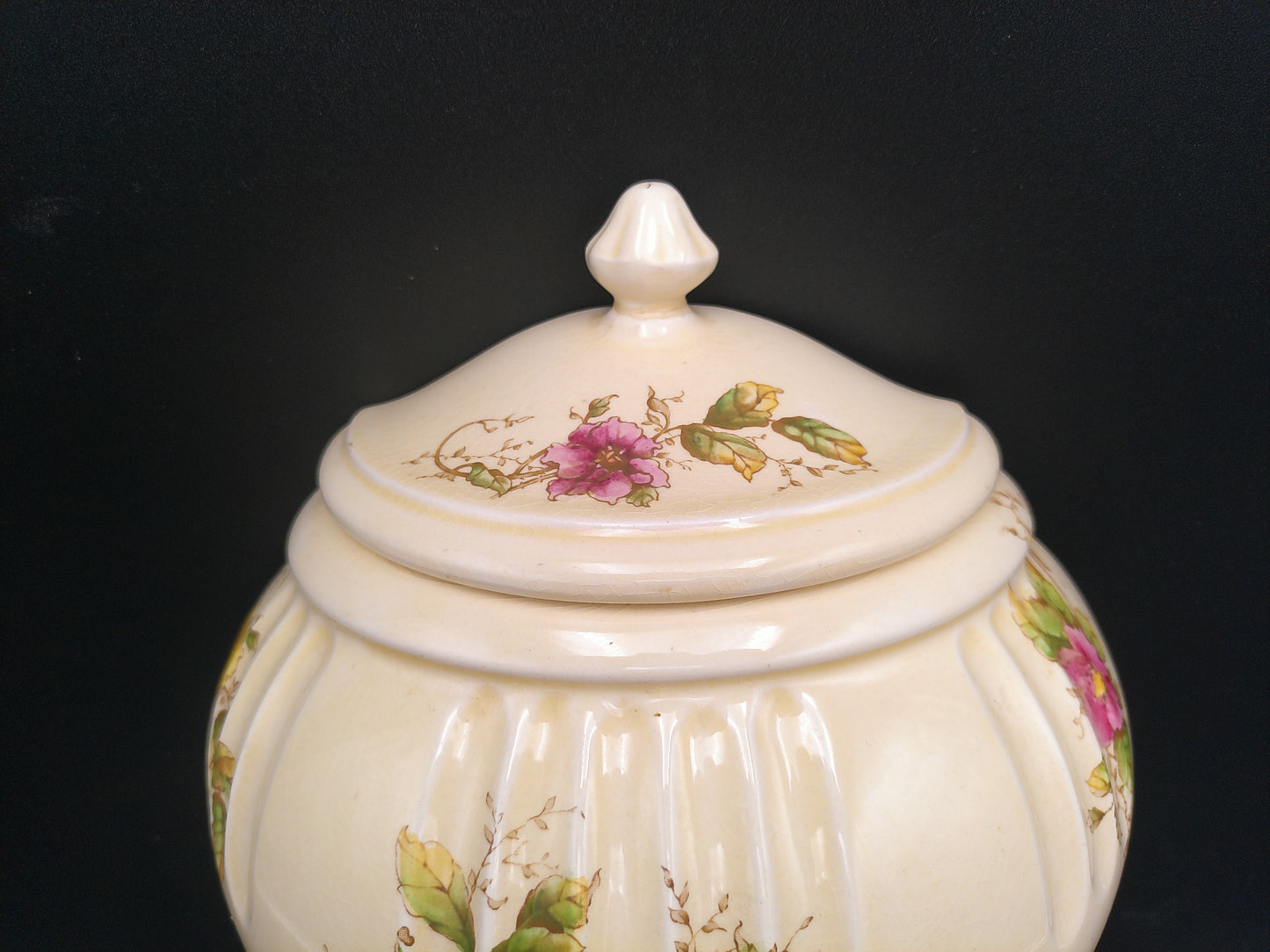 J. W. Co. JW Co Royal Winton Wall Mount Wine Water Spout Ceramic  Rare