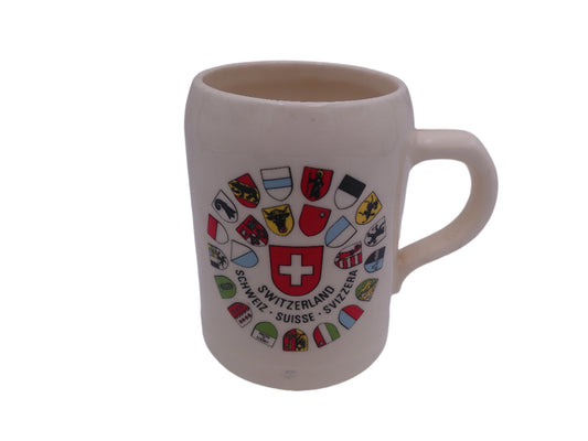 Beer Stein  Switzerland City Coat of Arms Schweiz Suisse Svizzera