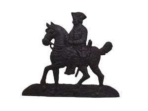 Vintage Cast Iron George Washington on Horse Wall hanging