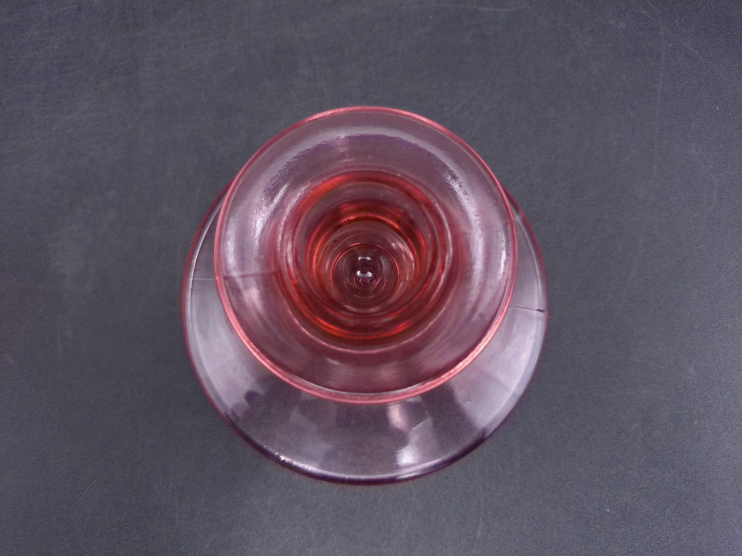 Pink Depression Glass Candlesticks Set of 2 Vintage