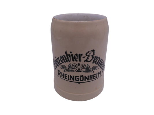 Beer Stein German Made Mug Vintage Markings on Bottom