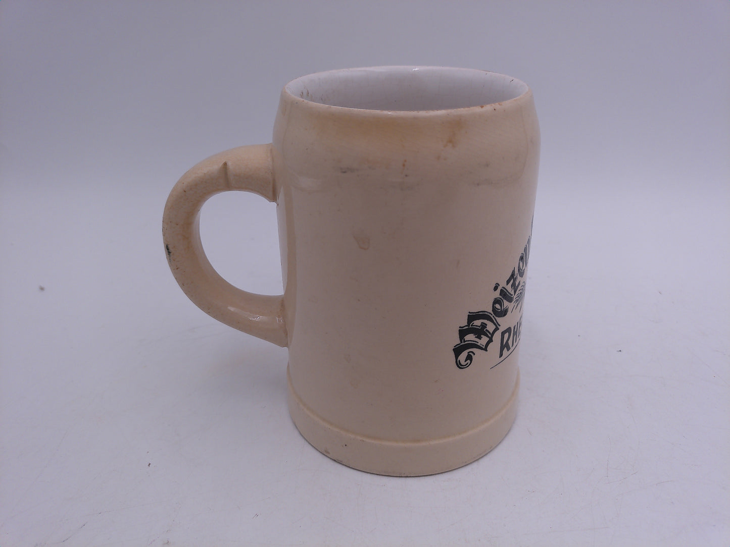 Beer Stein German Made Mug Vintage Markings on Bottom
