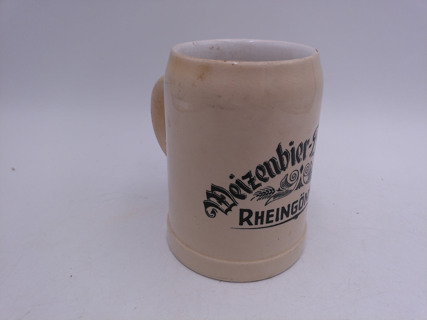 Beer Stein German Made Mug Vintage Markings on Bottom