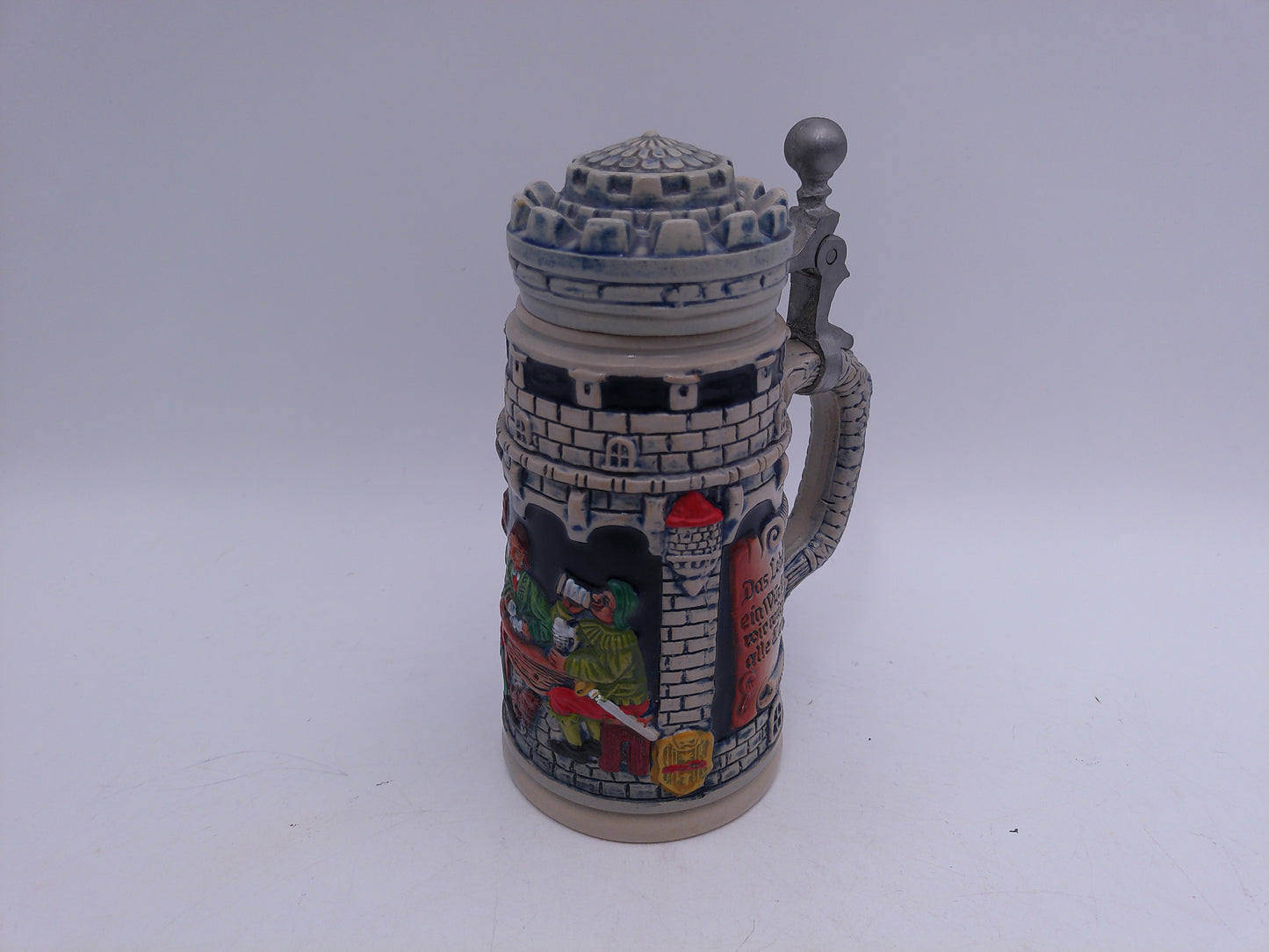 Beer Stein Thewalt Vintage 1302 German with Lid