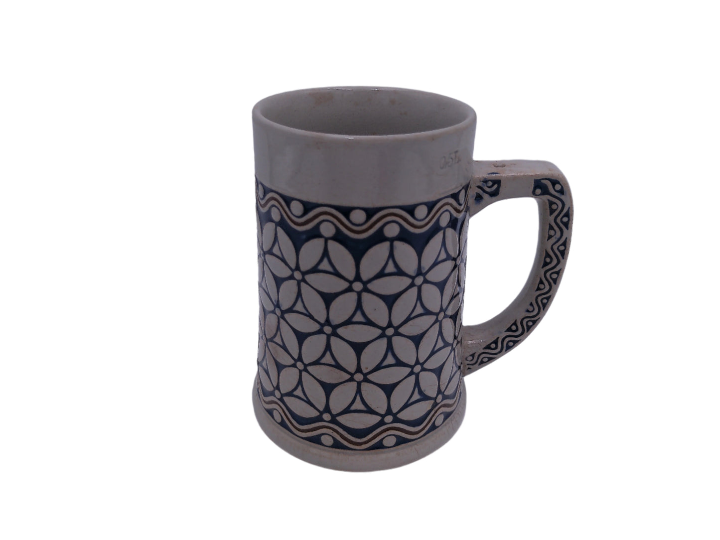 Beer Stein Vintage  German No. 2L29 Geometric Pattern