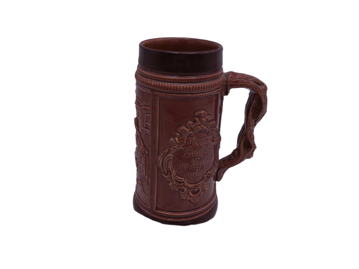 Beer Stein Made In Germany   Orginal Thewalt Stein Brown Color
