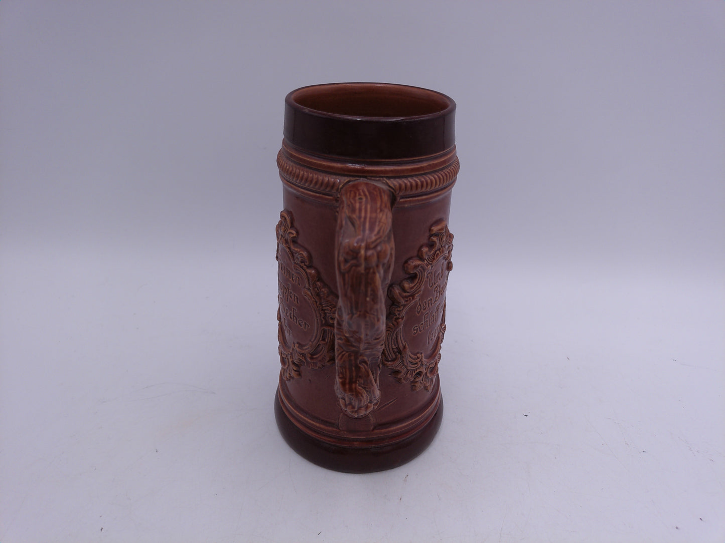 Beer Stein Made In Germany   Orginal Thewalt Stein Brown Color