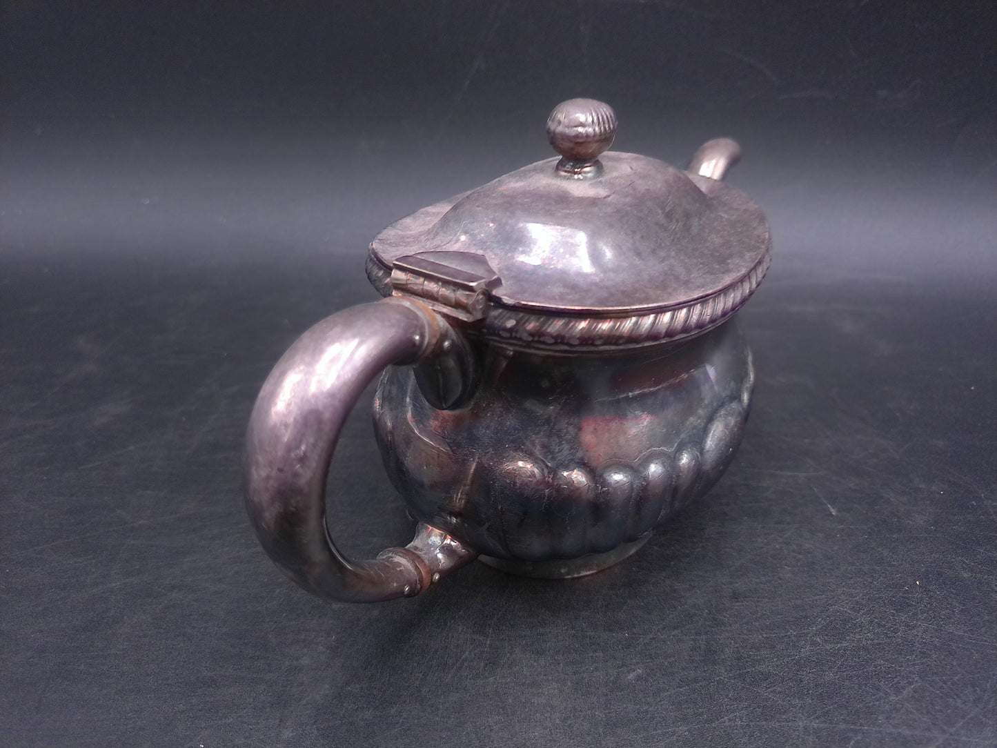 International Silver Co.  Silver Plated Soldered Lidded Creamer