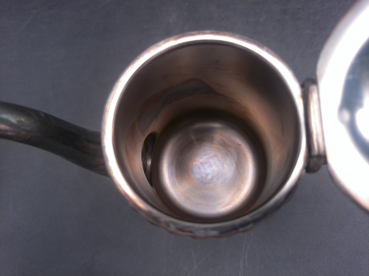 D.W. Haber & Son NY Tea Coffee Pot and a Creamer Pitcher