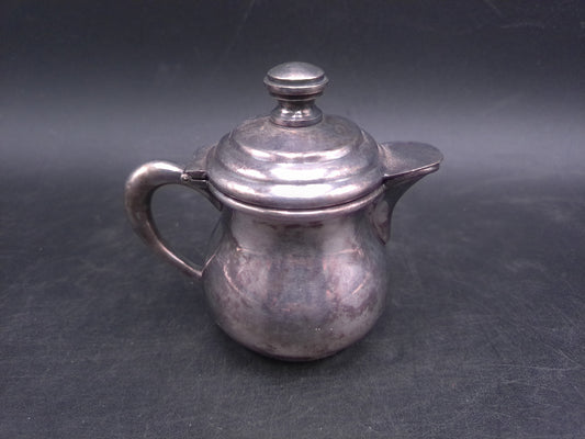 Rogers Quadruple Silver Plated  Creamer Coffee Teapot Marked New York 1854