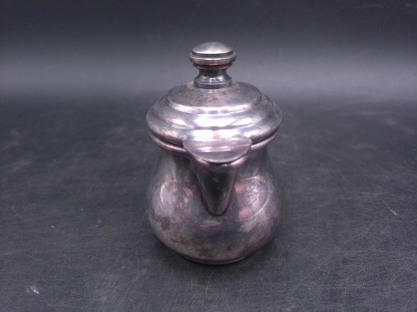 Rogers Quadruple Silver Plated  Creamer Coffee Teapot Marked New York 1854