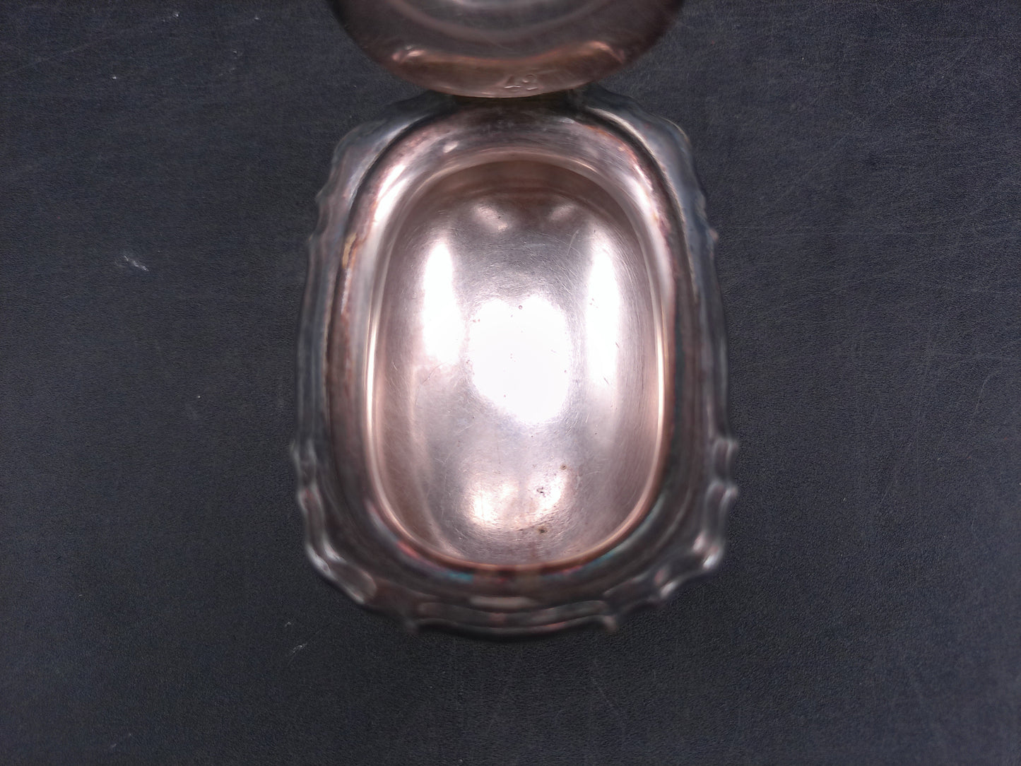 Mappin & Webb's Princes  Plate Triple Deposit London Sheffield Sugar Creamer Salt pot