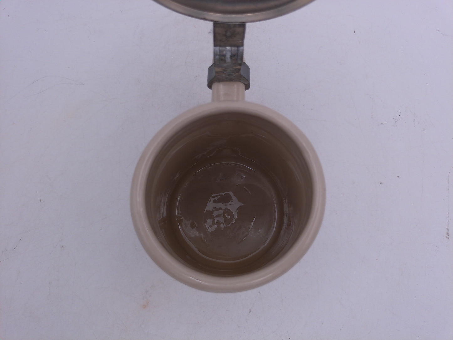 Beer Stein Vintage  Deutschland Germany Beer Stein w/Pewter Lid