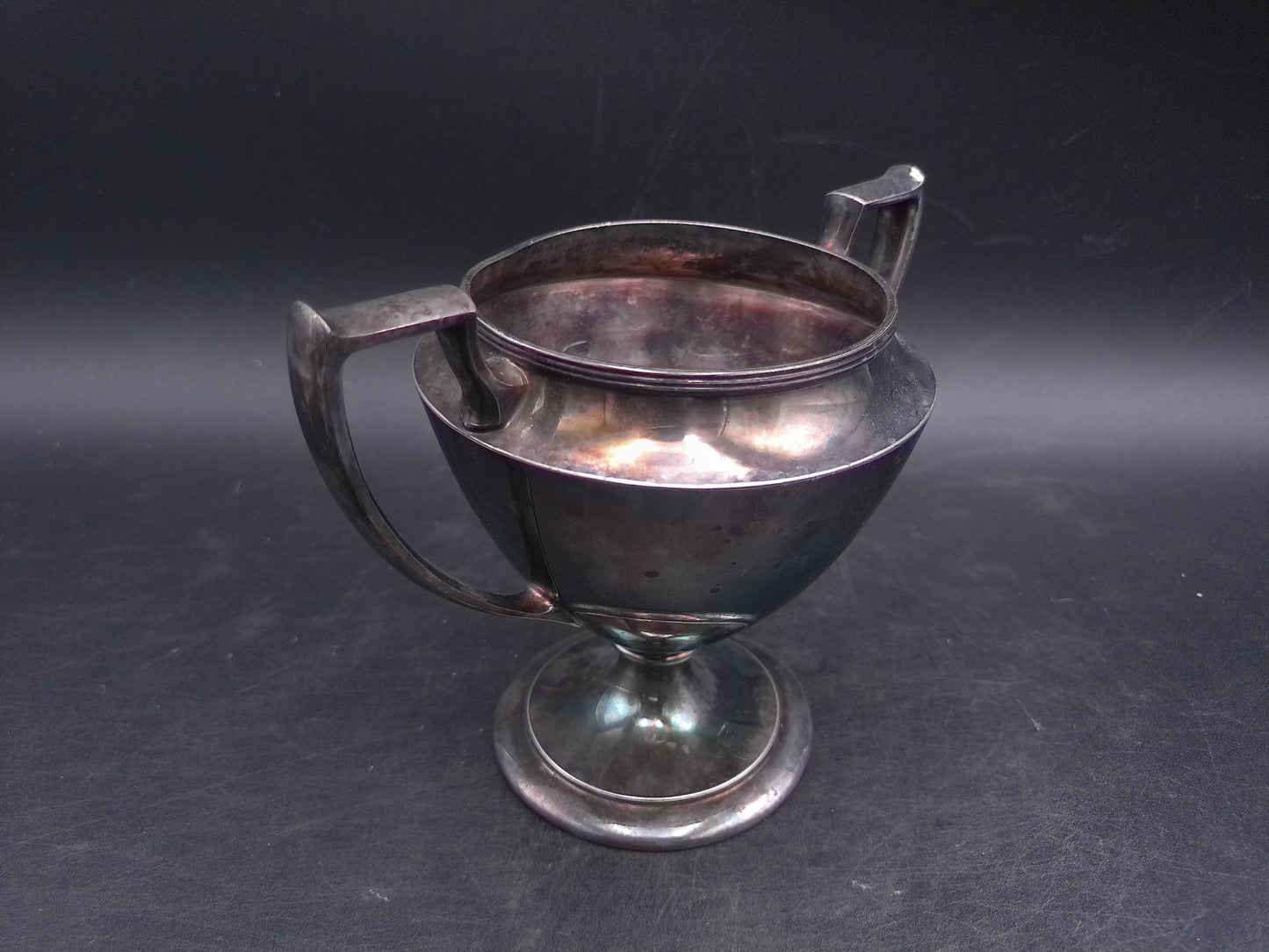 Fairpoint Quadruple Plate Silverplate  B331 Sugar Bowl