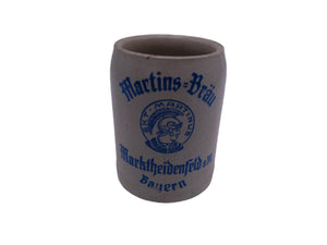 Beer Stein German Martins Brau Cup