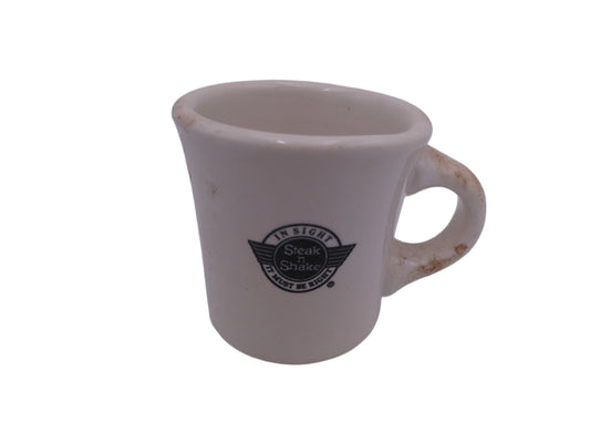 Steak and Shake Coffee Mug Famous for Steakburgers Diner Cup