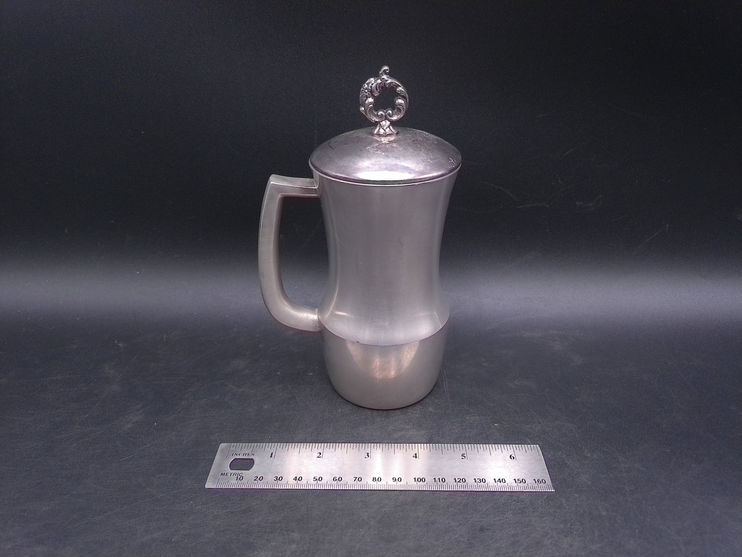 Newburyport Pewter Towle Marked 8044 Pitcher Vintage