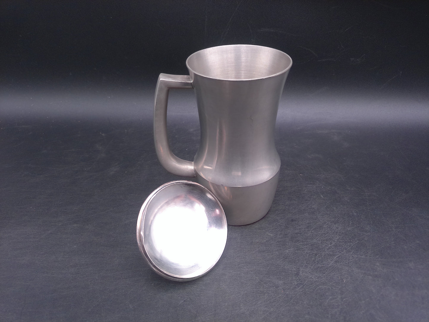 Newburyport Pewter Towle Marked 8044 Pitcher Vintage