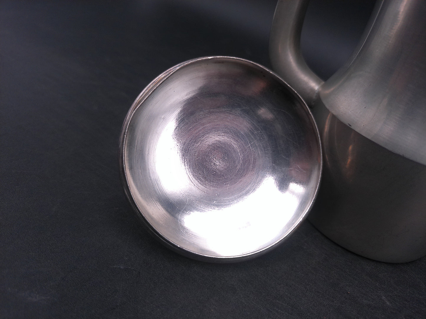 Newburyport Pewter Towle Marked 8044 Pitcher Vintage