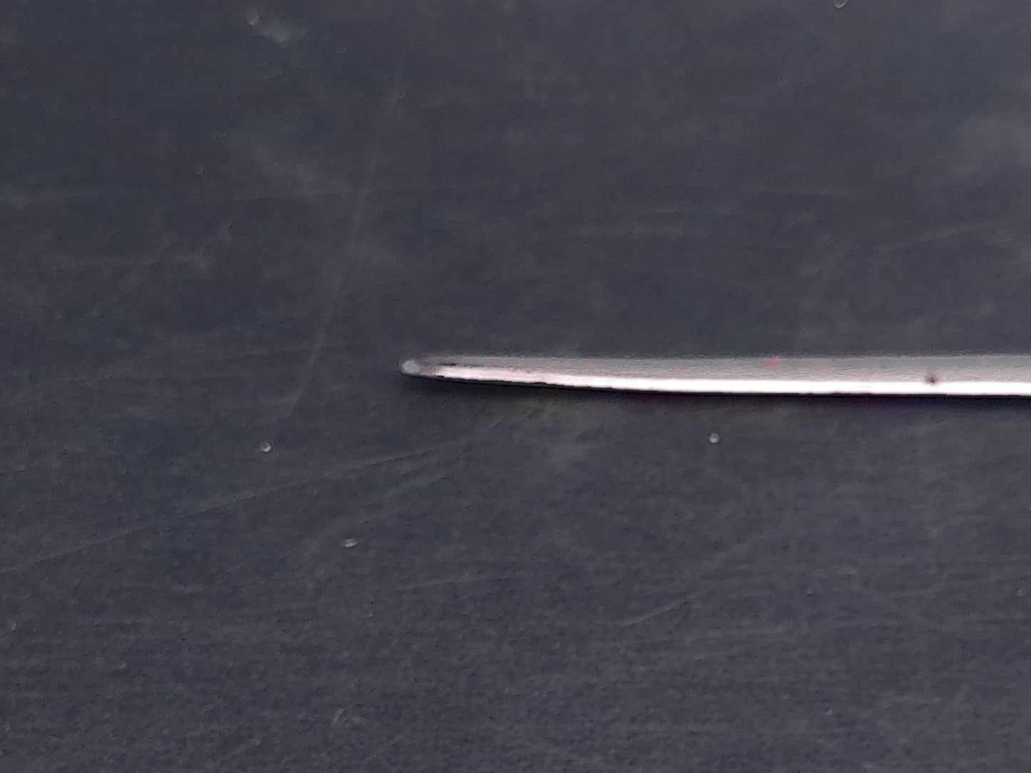 Letter Opener Knife Floral Design Some Rust Vintage Old