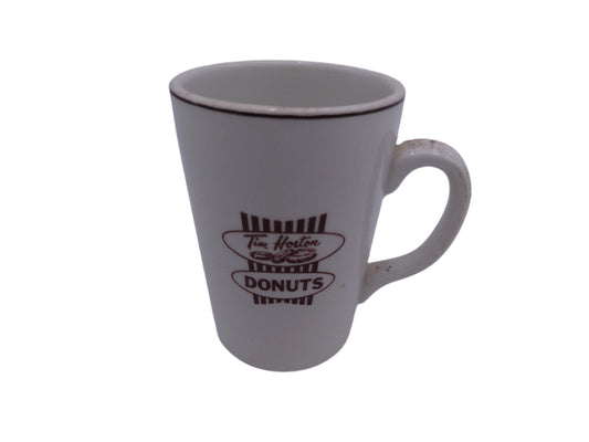 Tin Horton Donuts Coffee Mug Cup Vintage Made in England