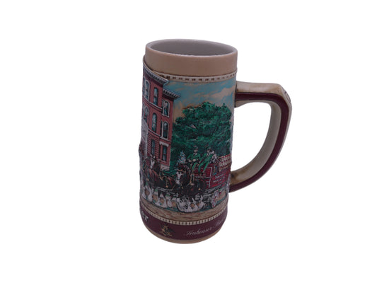 Beer Stein  Budweiser Anheuser Busch Stein Old School House National Historic Landmark Series A 1988