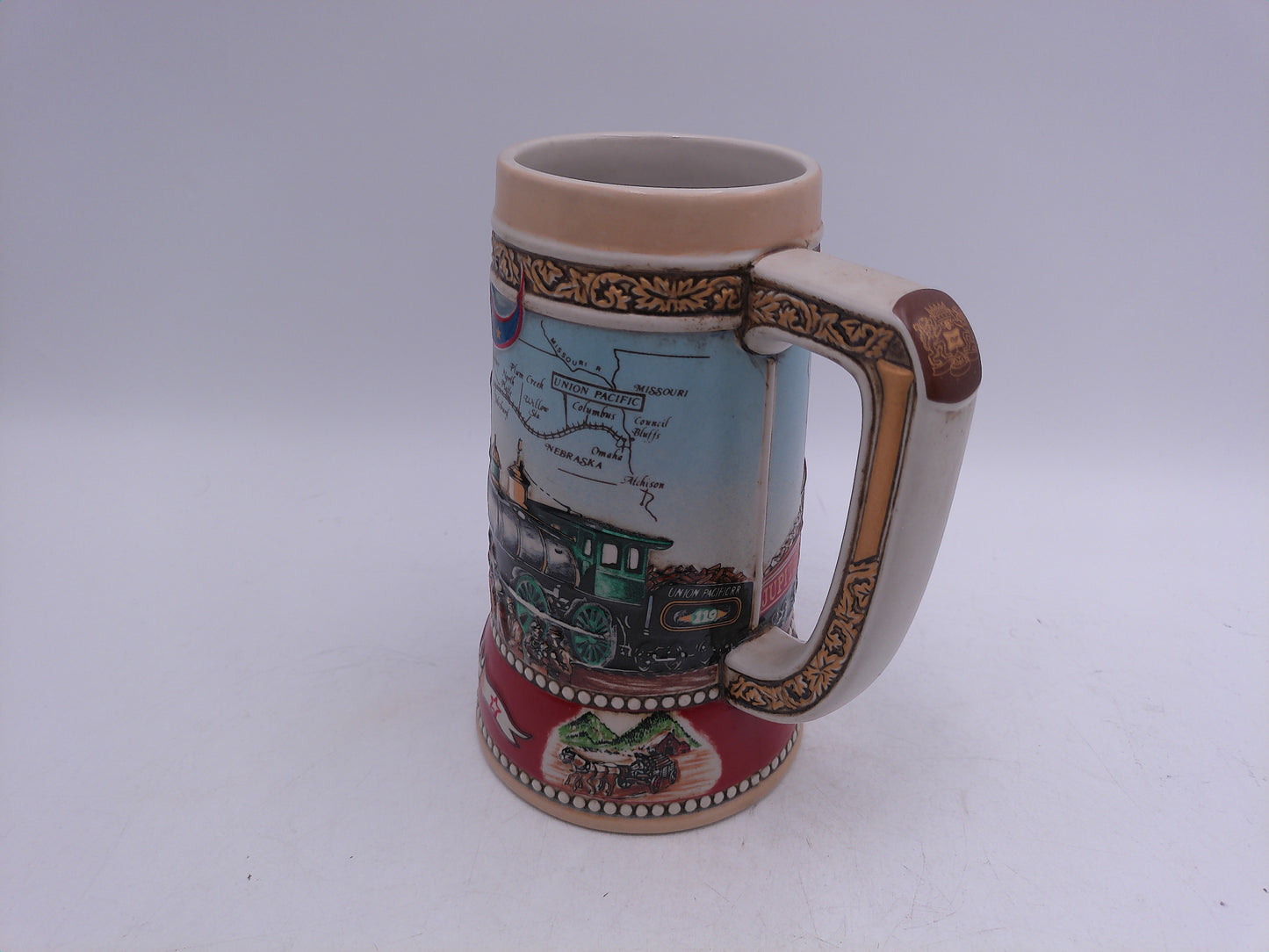 Beer Stein Miller High Life Great American Achievements No. 12377 The Carolina Collection