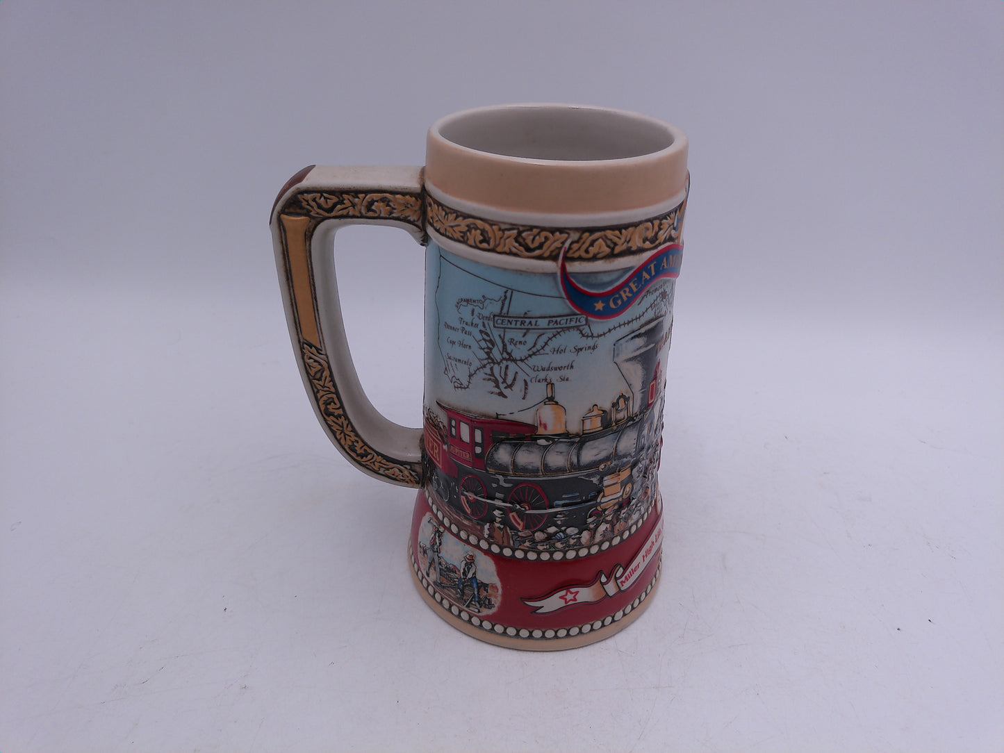 Beer Stein Miller High Life Great American Achievements No. 12377 The Carolina Collection