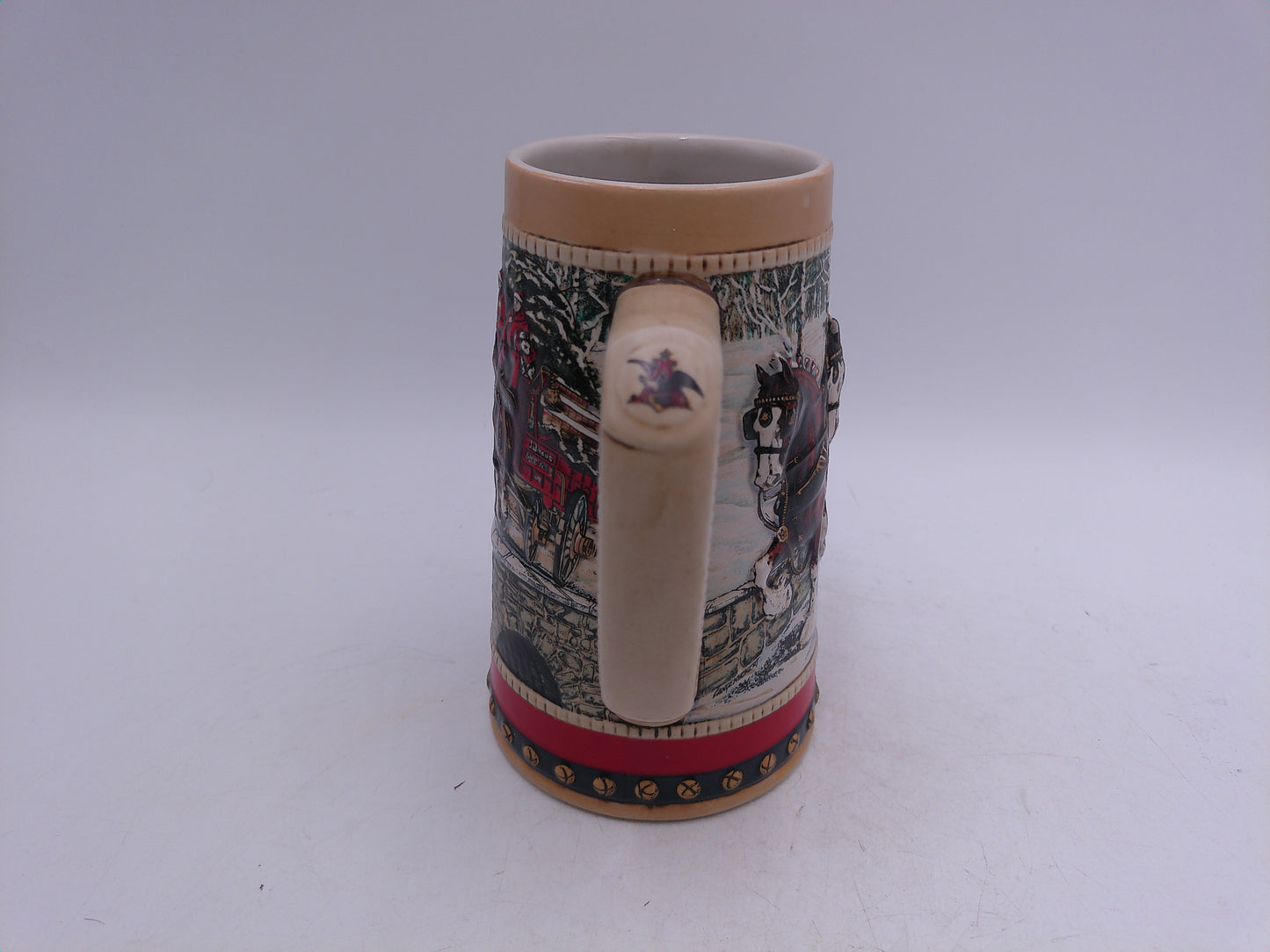 Beer Stein Cobblestone Passage by Anheuser-Busch 1988 Christmas Stein