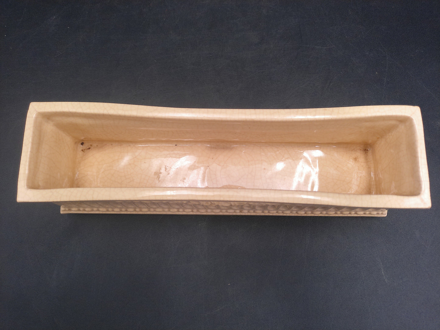 Roseville Beige  Pottery Planter Set of 3