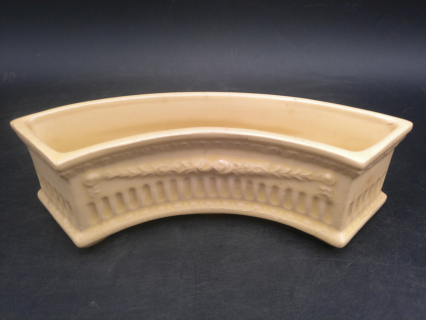 Roseville Beige  Pottery Planter Set of 3