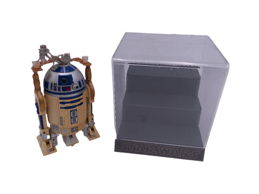 Star Wars R2D2 Toy and Star War Display Case